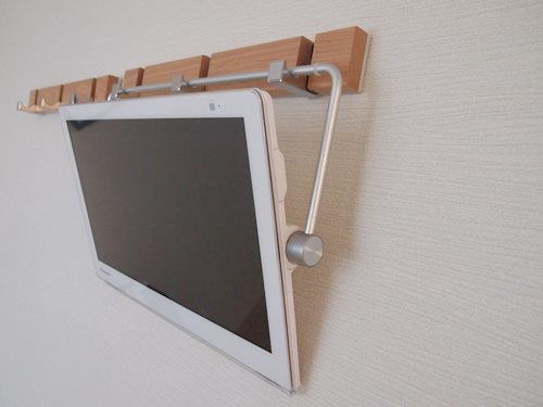 プライベートビエラ」を壁掛けしたらリラックスタイムが快適になった
