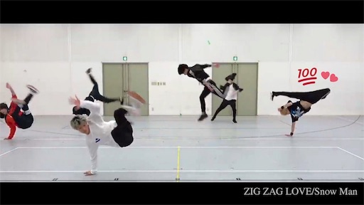 Snow Manダンス自由研究 宮舘 佐久間 阿部 編 また君におちていく