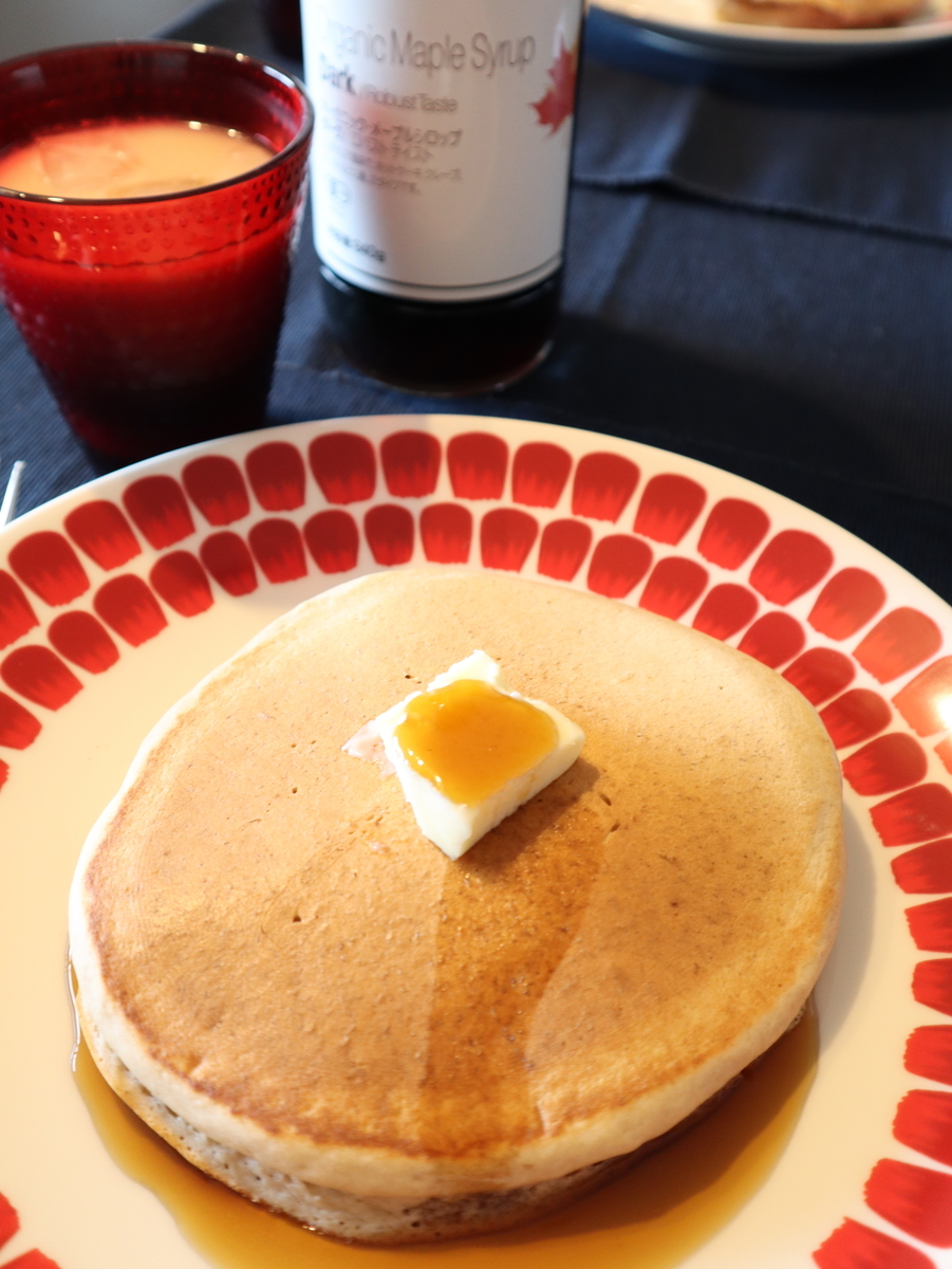 グルテンフリーホットケーキ