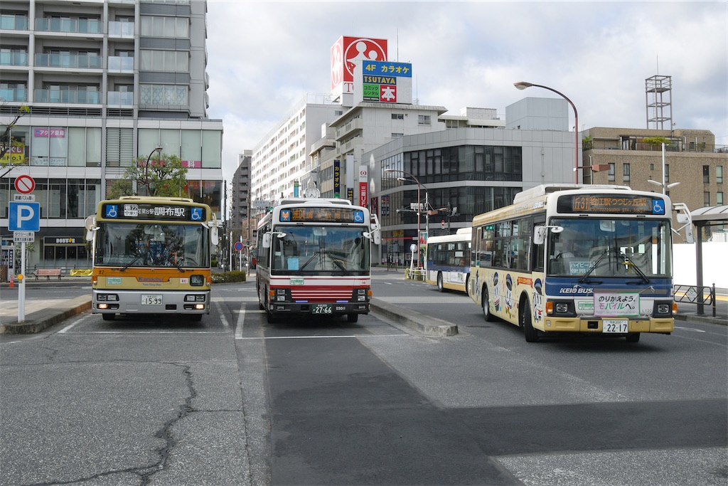 2023.4.8 土曜朝の調布 - 撮影地不足な調布のバスオタ日誌