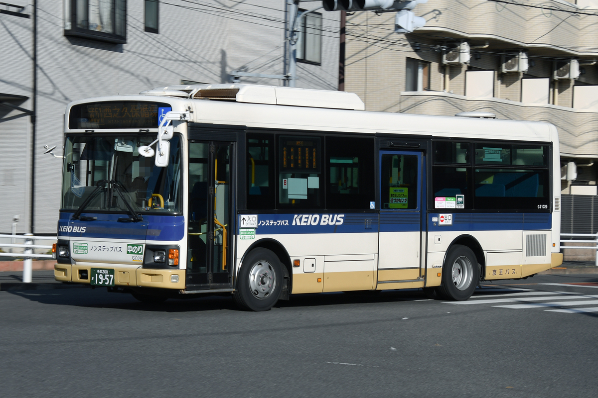 京王バス 府中営業所 後面方向幕 京王バス 府中営業所 後面方向幕 京王バス 府中営業所 後面方向幕