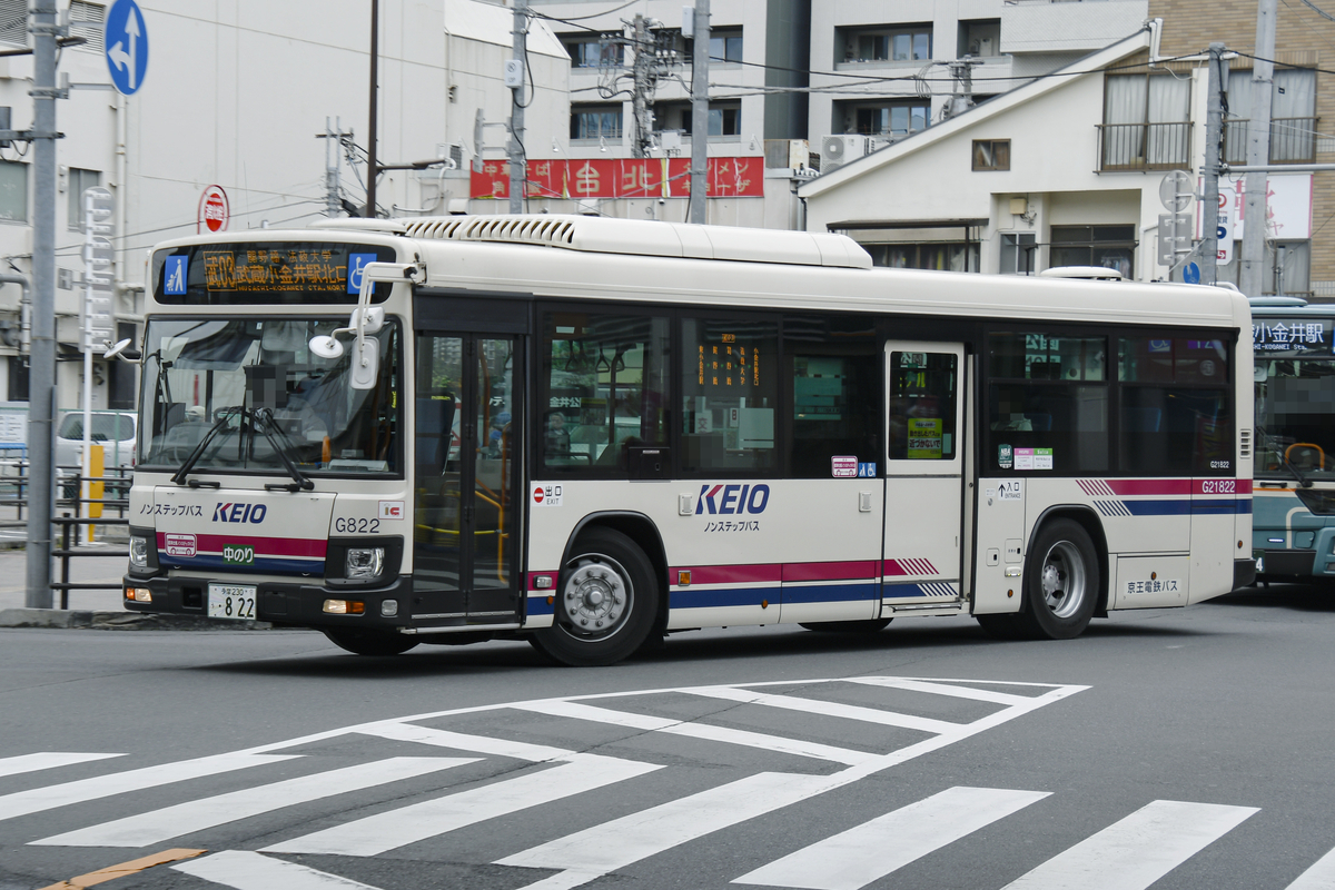 京王バス 府中営業所 後面方向幕 京王バス中央 府中営業所ゆき 側面LED / ことりん さんの