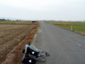 [自転車]さざなみ街道近くの直線道路