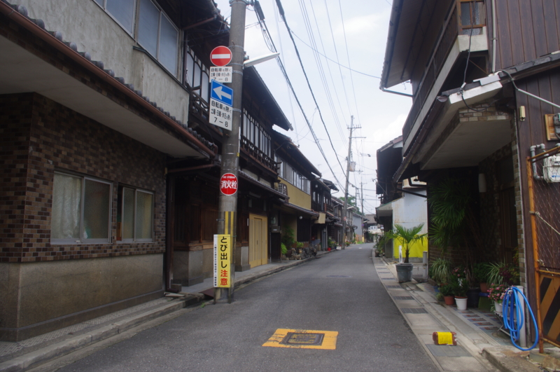 橋本遊廓跡