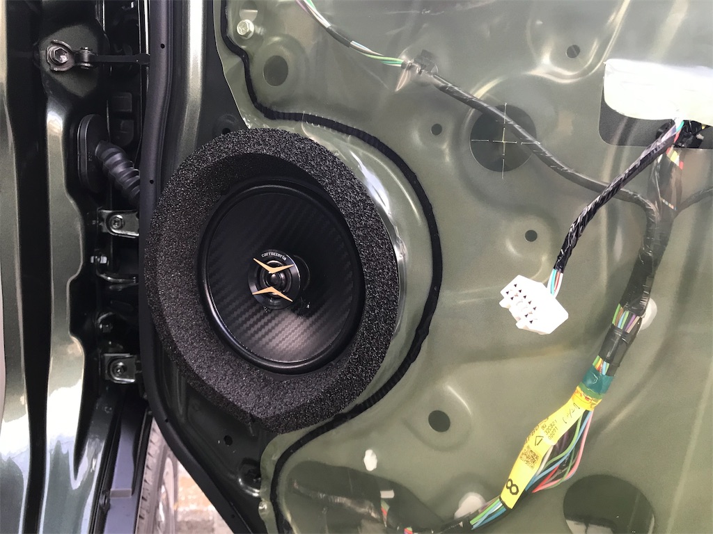 フロントスピーカー交換 - バンとバンバンの備忘録