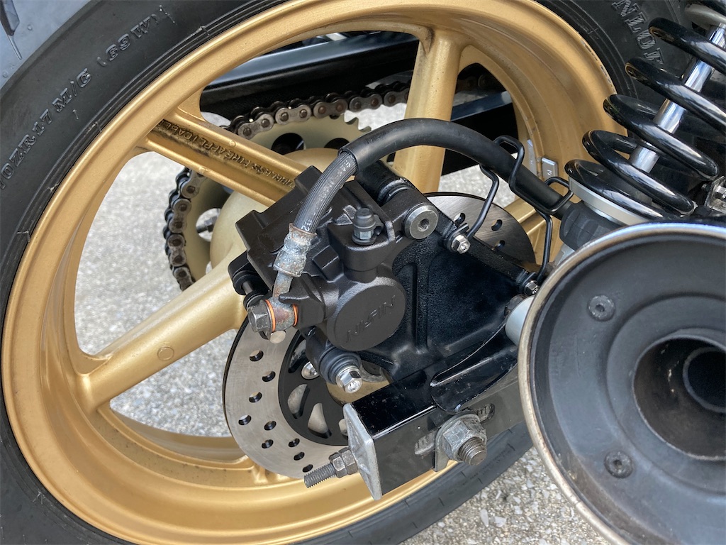 HONDA CB750Four-Ⅱ リアブレーキキャリパーサポート CB750F HONDA CB750Four-Ⅱ リアブレーキキャリパーサポート CB750F