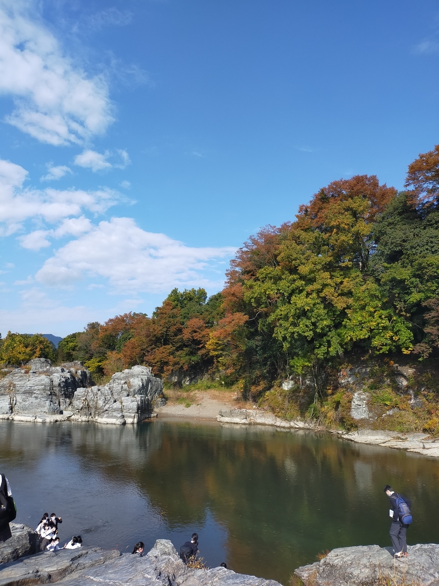 長瀞町の岩畳
