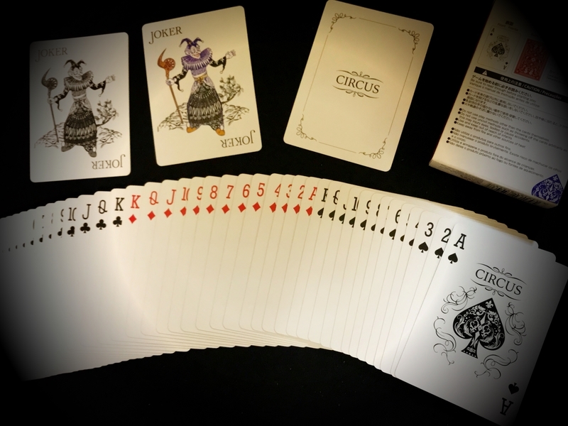 Deck Review CIRCUS PLAYING CARDS(DAISO) - chosuke's blog