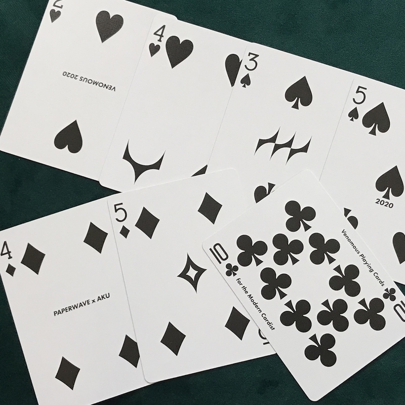 Deck Review Venomous Playing Cards Paperwave Playing Cards Uspcc Chosuke S Blog