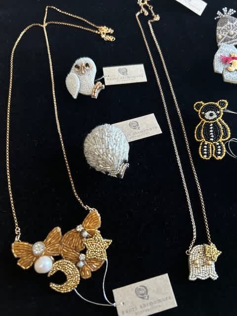 kaori shimomura accessories》冬の新作「Snow」シリーズ発売開始 