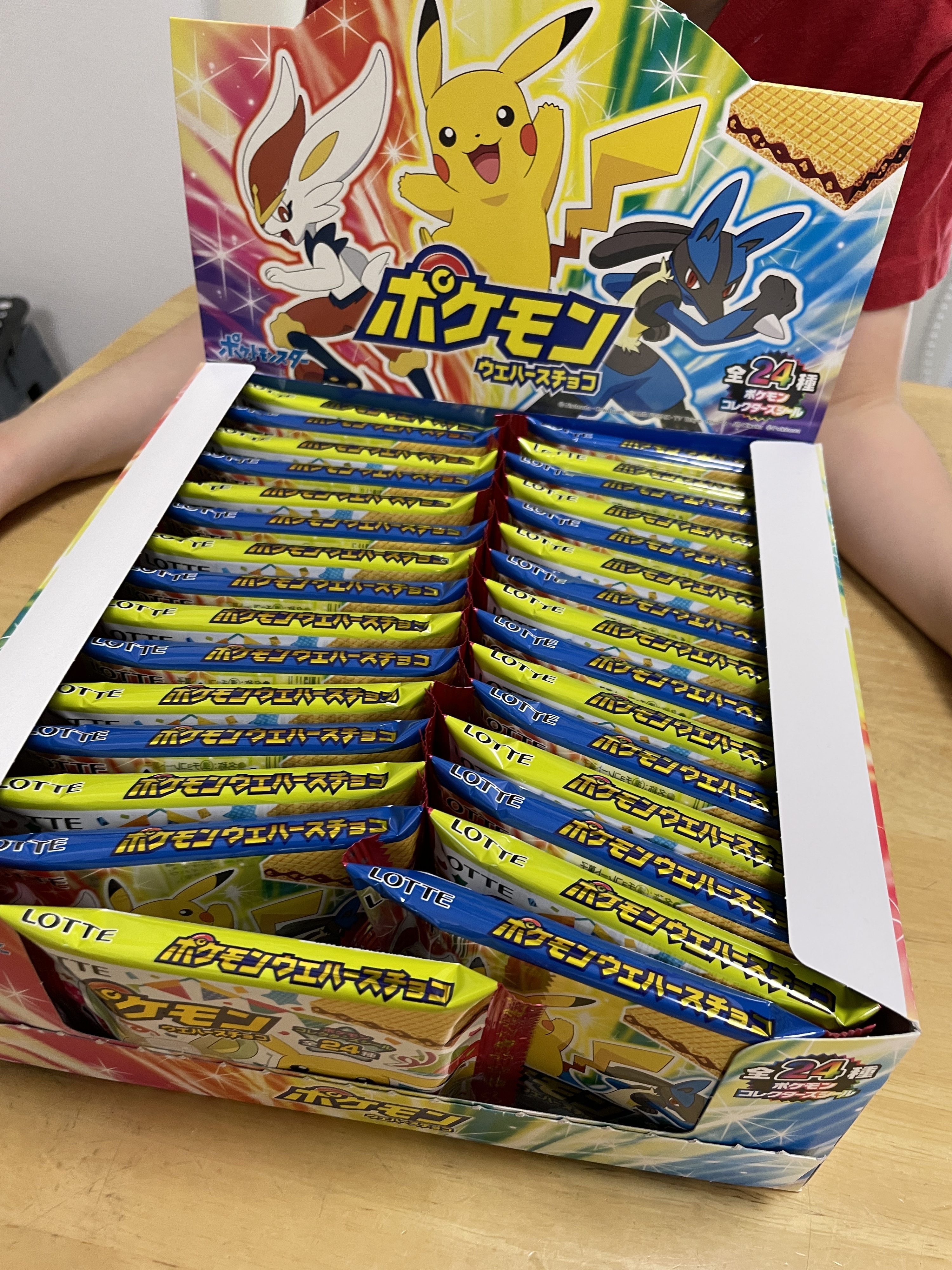 ポケモンウエハースチョコ 4box 120個！！（中評価】ロッテ