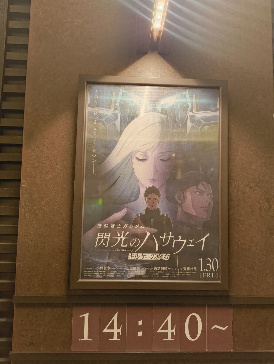 映画『閃光のハサウェイ キルケーの魔女』のポスター写真