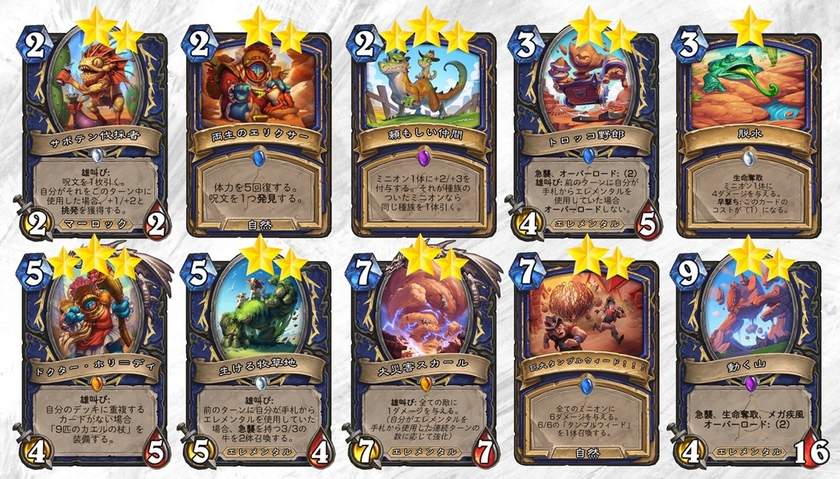 ハースストーン】新拡張『バッドランドの決斗』事前評価！【11/15開幕】 - クロムの頭の中