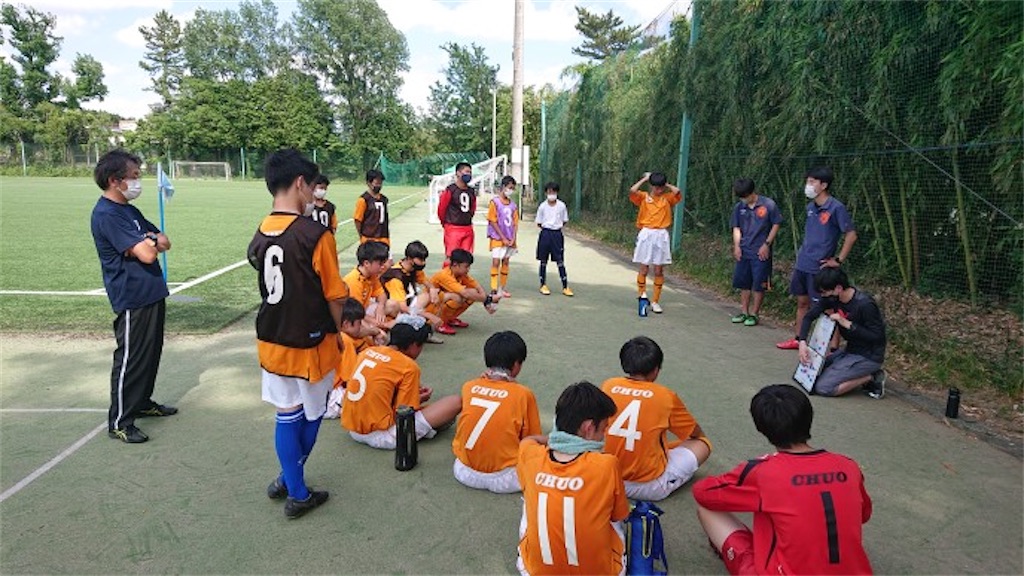 21年6月13日 中学校サッカー第10支部夏季大会予選 3回戦 中大附属 Vs 小金井ニ中 中央大学附属中学校 サッカー部