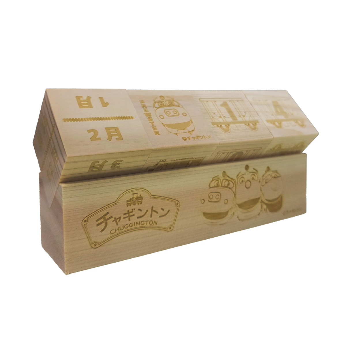 チャギントン初回生産限定品DVD-BOX18枚組・木製レールはじめて