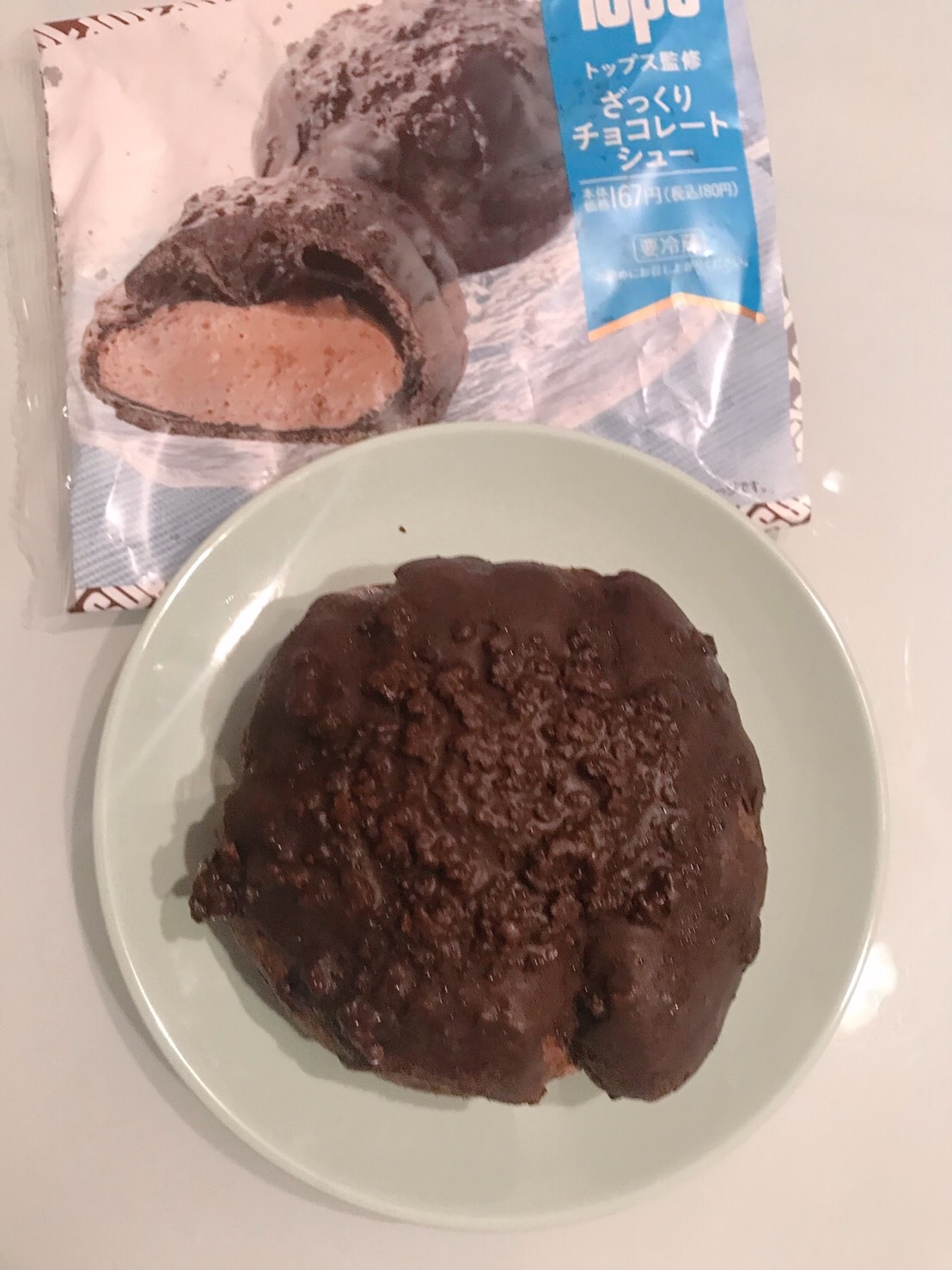 トップス監修 ざっくりチョコレートシュー ちゅうはぎブログ