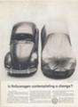 [フォルクスワーゲン][ad][車][VW][Wingate Paine][Helmut Krone]Is Volkswagen contemplating a change?