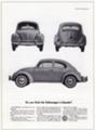 [フォルクスワーゲン][ad][車][VW][1960]Do you think the Volkswagen is homely?