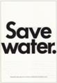 [フォルクスワーゲン][ad][車][VW][Leonard Sirowitz]Save Water.