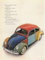 [フォルクスワーゲン][ad][車][VW][1964][Leonard Sirowitz][Wingate Paine]The green fender came off a '58. The blue hood came off a '59. 