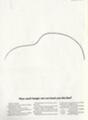 [フォルクスワーゲン][ad][車][VW][1964]How much longer can we hand you this line?