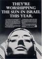 [ELAL][Bert Steinhauser]THEY'RE WORSHIPPING THE SUN IN ISRAEL THIS YEAR.