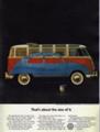 [フォルクスワーゲン][ad][車][VW][VW wagon][ad][1963]That's about the size of it.