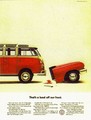 [フォルクスワーゲン][ad][車][VW][VW wagon][ad][1963]That's a load off our front.