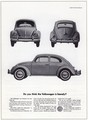 [フォルクスワーゲン][ad][車][VW][1960]Do you think the Volkswagen is homely?