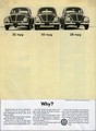 [フォルクスワーゲン][ad][車][VW][1960]32 mpg 50 mpg 28 mpg