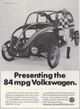 [フォルクスワーゲン][ad][車][VW][1974][Charles Piccirillo][Mike Mangano]Presenting the 84mpg Volkswagen.