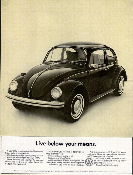 Live below your means.