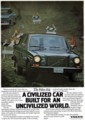 [VOLVO][1974]The Volvo 164 A CIVILIZED CAR BUILT FOR AN UNCIVILIZED WORLD.