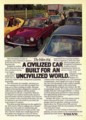 [VOLVO][1974]A CIVILIZED CAR BUILT FOR AN UNCIVILIZED WORLD.