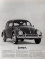 [フォルクスワーゲン][ad][車][VW][1960]Lemon