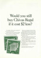 [Chivas Regal][1964]Would you still buy Chivas Regal if it cost $２ less?