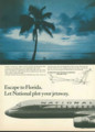 [National Airlines][1963]Escape to Florida. Let National plot your jetaway.