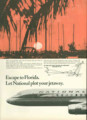 [National Airlines][1964]Escape to Florida. Let National plot your jetaway.