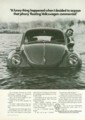 [1973][VW]"A funny thing happened when I decided to expose that phony floating Volkswagen commercial."