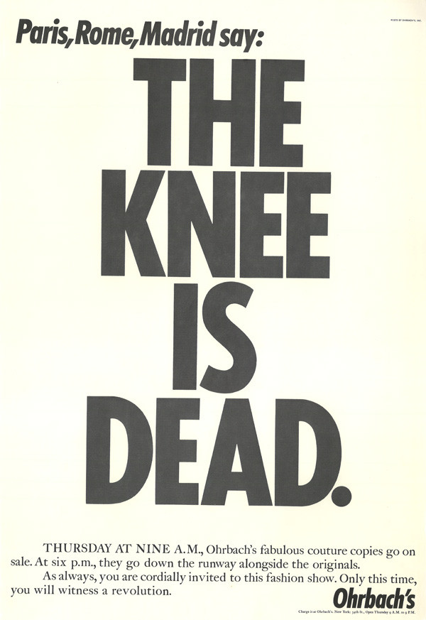 Paris, Rome, Madrid say: THE KNEE IS DEAD.