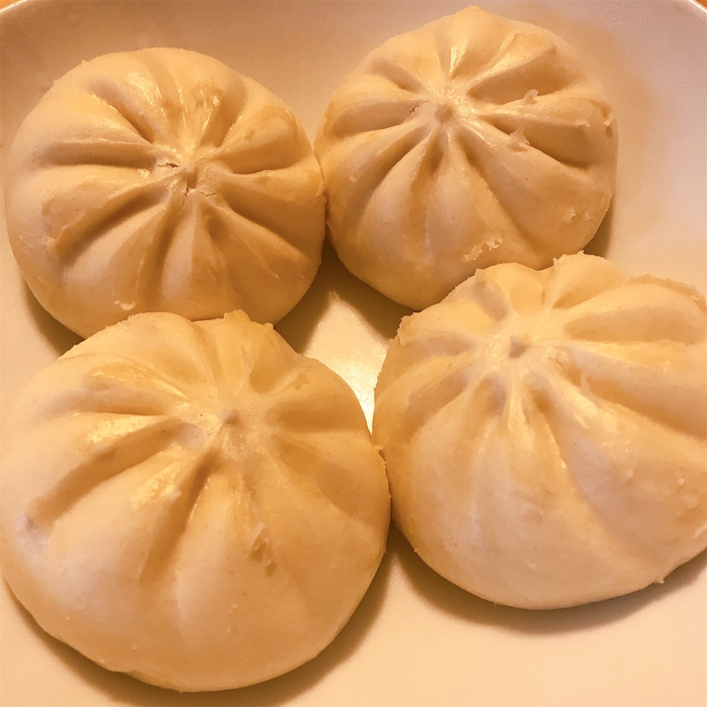 トレジョの冷凍肉まんフィリーステーキ味 アメリカ ミシガン駐在記録