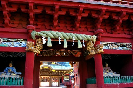 浅間神社しめ縄