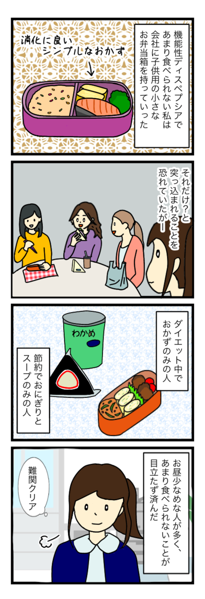 ㉛職場のランチタイム（機能性ディスペプシア闘病記） みみブログ