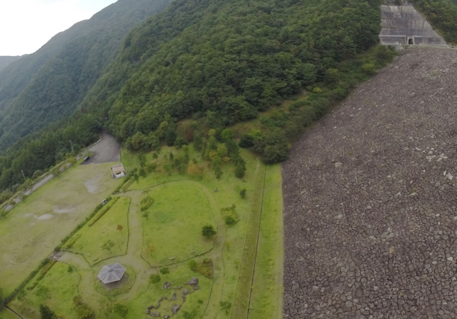 栗山ダム（栃木県日光） 水辺遍路