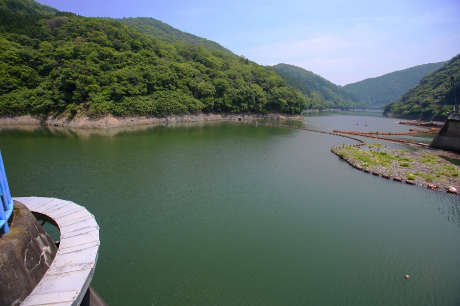 天ヶ瀬ダム 京都府宇治 水辺遍路