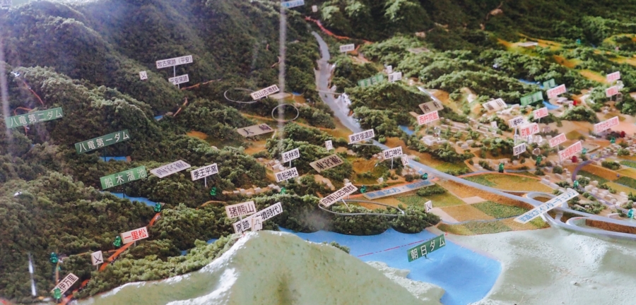 朝日ダム 佐賀県武雄 水辺遍路