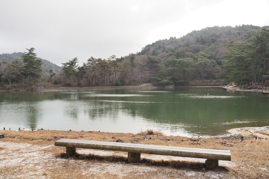 修法ヶ原池 兵庫県神戸 水辺遍路