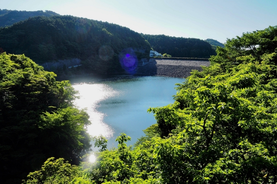 箕面川ダム(大阪府箕面) 水辺遍路