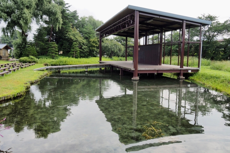 長井あやめ公園 山形県長井 水辺遍路