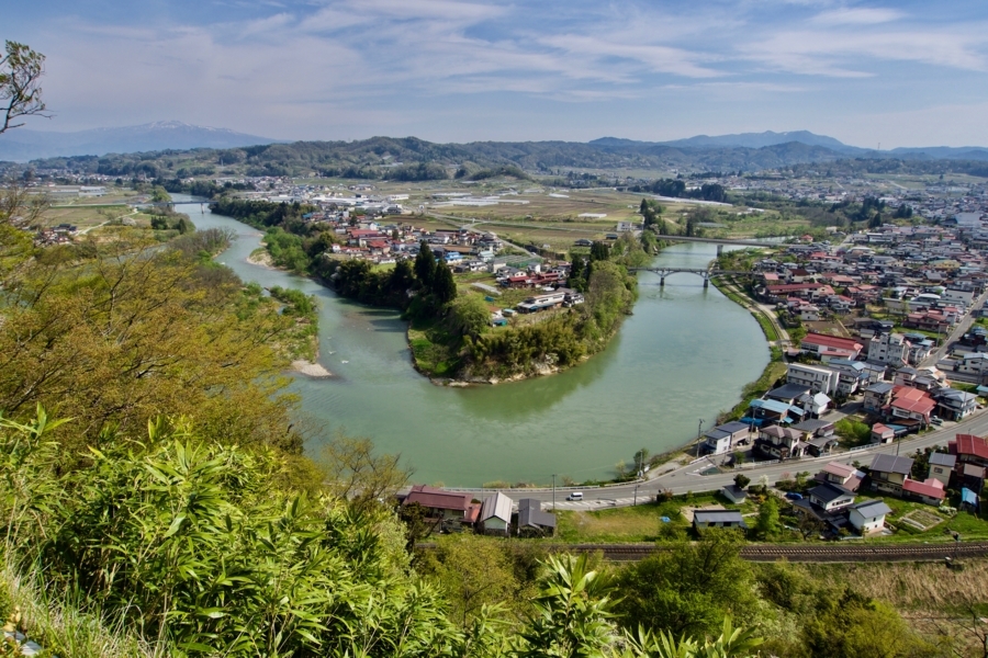 楯山溜池(山形県大江) - 水辺遍路